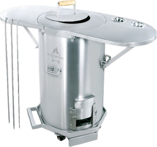 SS Home Foldable Side Table Tandoor